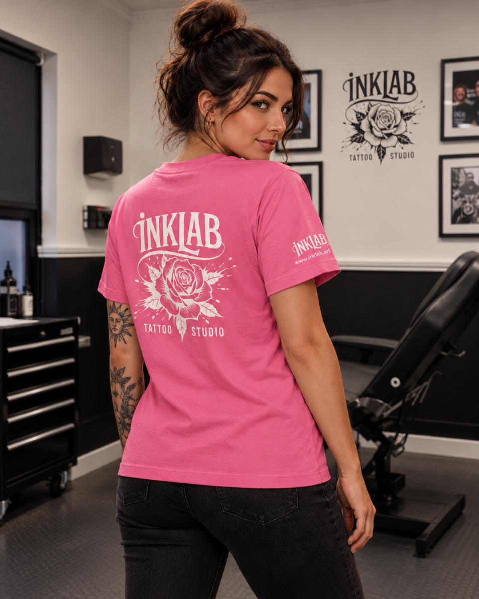 Pink Inklab Branded T-shirt